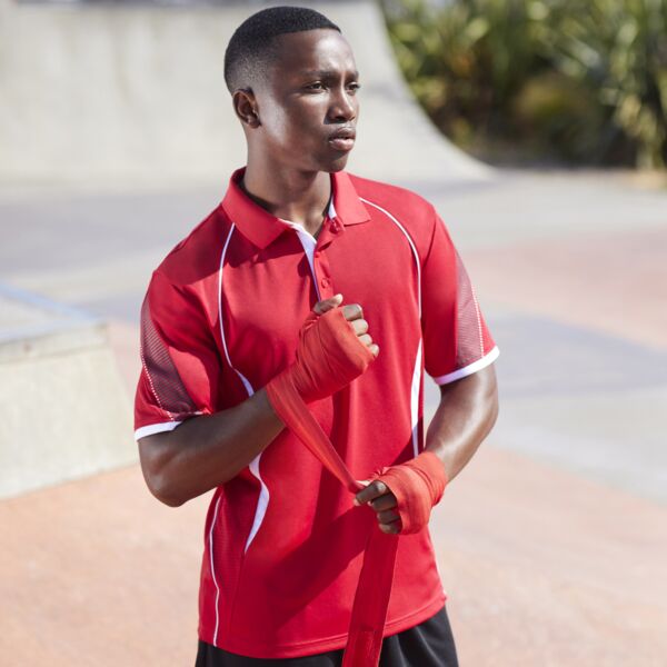 Biz Collection Mens Razor Short Sleeve Polo Thumbnail